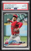 Shohei Ohtani (Pitching, Red Jersey) [PSA 10 GEM MT]