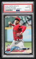 Shohei Ohtani (Pitching, Red Jersey) [PSA 10 GEM MT]