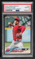 Shohei Ohtani (Pitching, Red Jersey) [PSA 10 GEM MT]