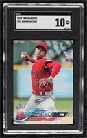 Shohei Ohtani (Pitching, Red Jersey) [SGC 10 GEM]