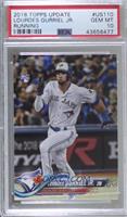 Lourdes Gurriel Jr. (Running, White Jersey) [PSA 10 GEM MT]