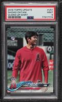 SP Variation - Shohei Ohtani (Red Warmup Jersey) [PSA 9 MINT]