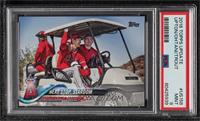 Next Stop, Stardom (Upton, Ohtani & Trout) [PSA 9 MINT]