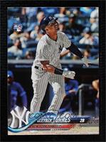 Gleyber Torres (Batting, Pinstriped Jersey) [COMC RCR Mint]