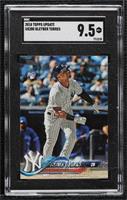 Gleyber Torres (Batting, Pinstriped Jersey) [SGC 9.5 Mint+]