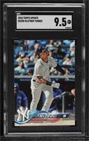 Gleyber Torres (Batting, Pinstriped Jersey) [SGC 9.5 Mint+]