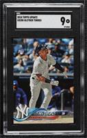 Gleyber Torres (Batting, Pinstriped Jersey) [SGC 9 MINT]