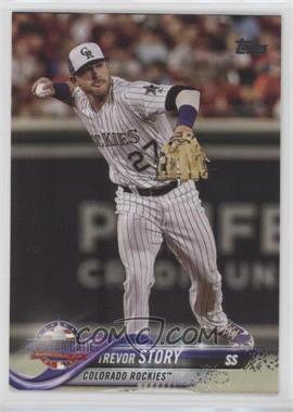 2018 Topps Update Series - [Base] #US207 - All-Star - Trevor Story