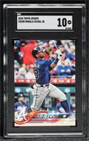 Ronald Acuna Jr. (Vertical, Blue Jersey) [SGC 10 GEM]