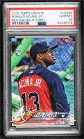 SP Variation - Ronald Acuna (Vertical, Warmup Jersey) [PSA 10 GEM&nbs…