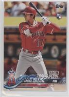 Rookie Debut - Shohei Ohtani