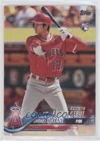 Rookie Debut - Shohei Ohtani [EX to NM]