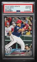 Juan Soto (Vertical, Blue Jersey) [PSA 10 GEM MT]