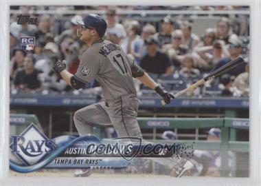 2018 Topps Update Series - [Base] #US34.1 - Austin Meadows (Batting, Gray Jersey)