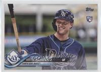 SP Variation - Austin Meadows (Smiling, Blue Jersey) [EX to NM]