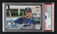 SP Variation - Austin Meadows (Smiling, Blue Jersey) [PSA 9 MINT]