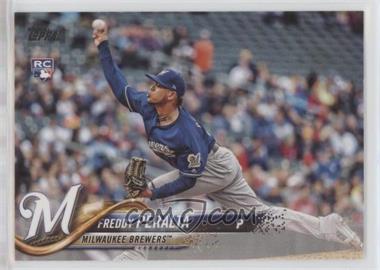 2018 Topps Update Series - [Base] #US39.1 - Freddy Peralta (Horizontal, Jersey Number Hidden)