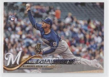 2018 Topps Update Series - [Base] #US39.1 - Freddy Peralta (Horizontal, Jersey Number Hidden)