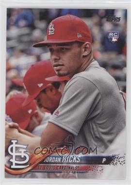 2018 Topps Update Series - [Base] #US58.2 - SP Variation - Jordan Hicks (In Dugout)