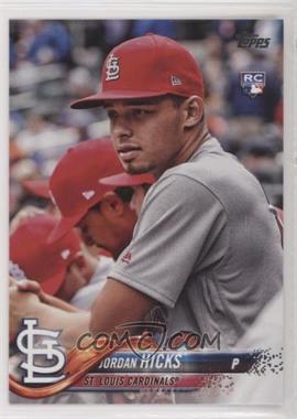 2018 Topps Update Series - [Base] #US58.2 - SP Variation - Jordan Hicks (In Dugout)