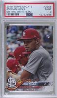 SP Variation - Jordan Hicks (In Dugout) [PSA 9 MINT]