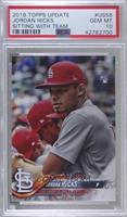 SP Variation - Jordan Hicks (In Dugout) [PSA 10 GEM MT]