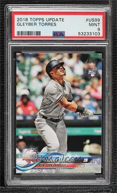 2018 Topps Update Series - [Base] #US99 - All-Star - Gleyber Torres [PSA 9 MINT]