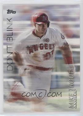 2018 Topps Update Series - Don't Blink #DB-5 - Mike Trout