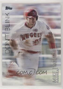 2018 Topps Update Series - Don't Blink #DB-5 - Mike Trout