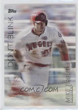 2018 Topps Update Series - Don't Blink #DB-5 - Mike Trout