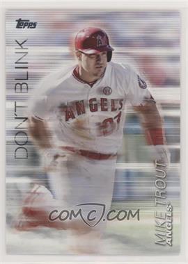 2018 Topps Update Series - Don't Blink #DB-5 - Mike Trout