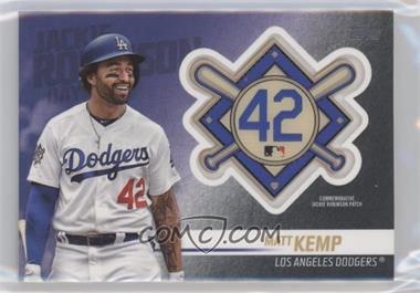 2018 Topps Update Series - Jackie Robinson Day Manufactured Patch #JRP-MK - Matt Kemp