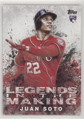 2018 Topps Update Series - Legends in the Making #LITM-8 - Juan Soto [Good to VG‑EX]