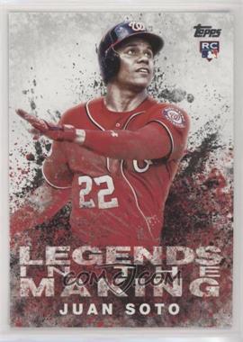 2018 Topps Update Series - Legends in the Making #LITM-8 - Juan Soto