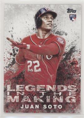 2018 Topps Update Series - Legends in the Making #LITM-8 - Juan Soto