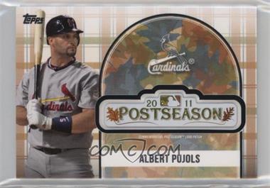 2018 Topps Update Series - MLB Postseason Logo Manufactured Patch #PSL-AP - Albert Pujols