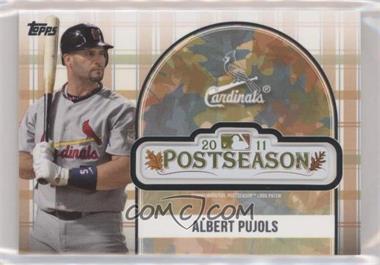 2018 Topps Update Series - MLB Postseason Logo Manufactured Patch #PSL-AP - Albert Pujols