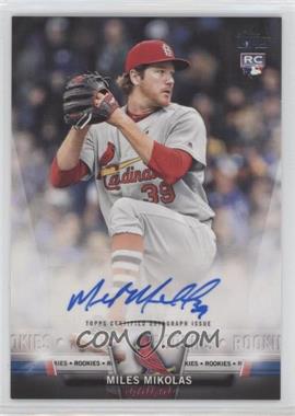 2018 Topps Update Series - Salute Autographs #SA-MM - Rookies - Miles Mikolas