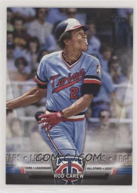 2018 Topps Update Series - Salute #S-12 - Legendary All-Stars - Rod Carew