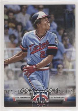 2018 Topps Update Series - Salute #S-12 - Legendary All-Stars - Rod Carew