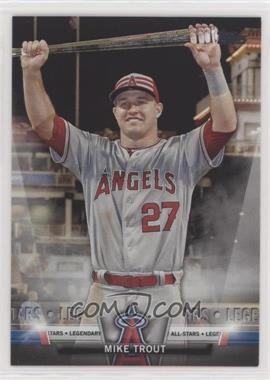 2018 Topps Update Series - Salute #S-19 - Mike Trout - Courtesy of COMC.com