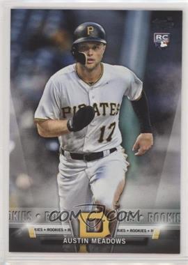 2018 Topps Update Series - Salute #S-25 - Rookies - Austin Meadows