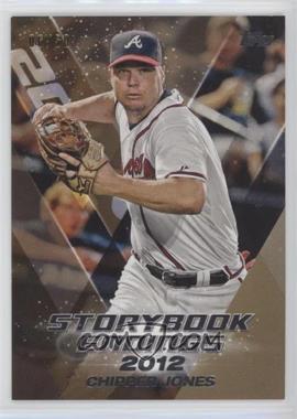 2018 Topps Update Series - Storybook Endings - Gold #SE-8 - Chipper Jones /50