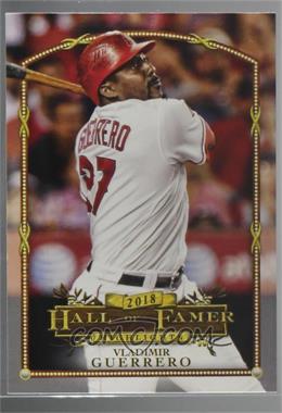 2018 Topps Update Series - Wal-Mart 2018 Hall of Famer Highlights - Missing Foil #HFH-10 - Vladimir Guerrero