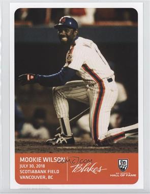 2018 Vancouver Canadians Mookie Wilson BC Sports Hall of Fame Team Issue - [Base] #_MOWI - Mookie Wilson