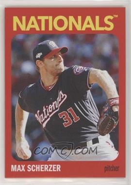 2019-20 Topps 582 Montgomery Club Set 1 - [Base] #11 - Max Scherzer