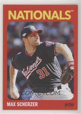 2019-20 Topps 582 Montgomery Club Set 1 - [Base] #11 - Max Scherzer