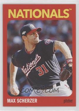 2019-20 Topps 582 Montgomery Club Set 1 - [Base] #11 - Max Scherzer