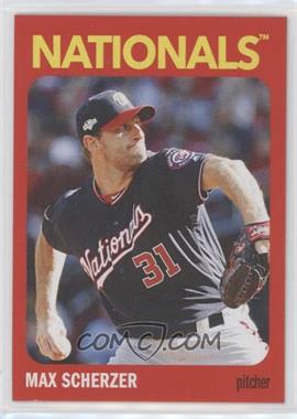 2019-20 Topps 582 Montgomery Club Set 1 - [Base] #11 - Max Scherzer