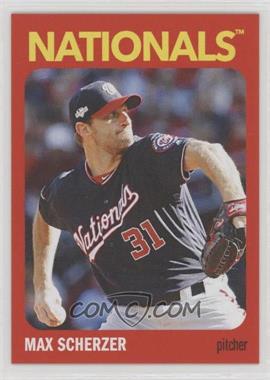 2019-20 Topps 582 Montgomery Club Set 1 - [Base] #11 - Max Scherzer